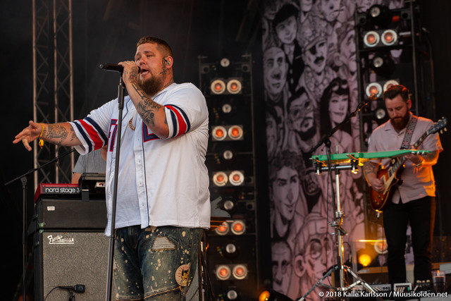 Rag'n'Bone Man | Rag'n'Bone Man Ruisrockissa 2018.